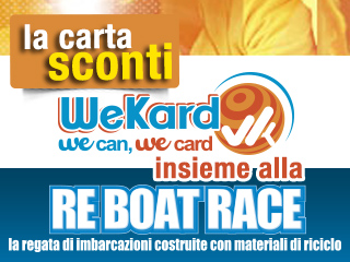 La carta sconti WeKard per un anno di risparmio, sconti e offerte.