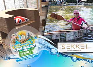Sekkei design sostenibile alla Regata Riciclata 2017
